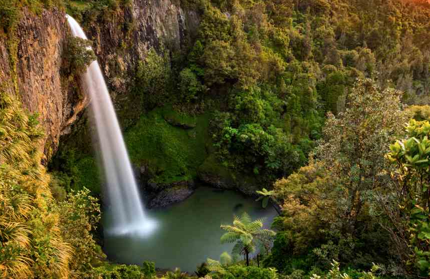 Bridal Veil Falls, New Zealand