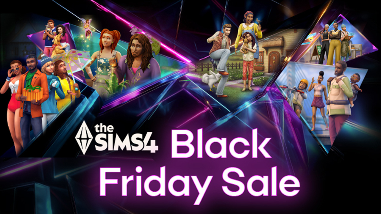 Sims 4 Black Friday Sale banner