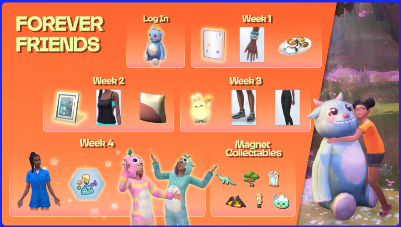 Forever Friends Event Sims 4