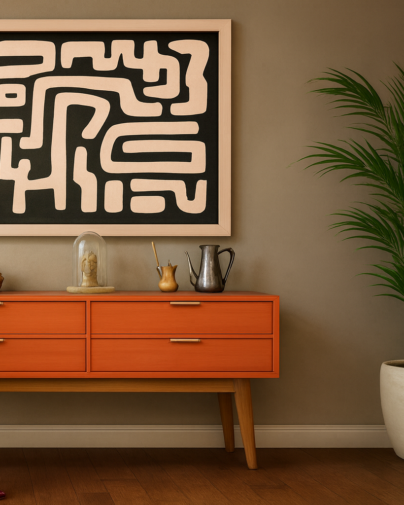 Sims wearing West African inspired outfits